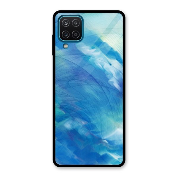 Ocean Mist Glass Back Case for Galaxy A12