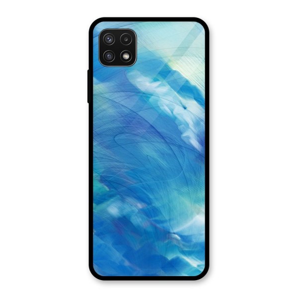 Ocean Mist Glass Back Case for Galaxy A22 5G