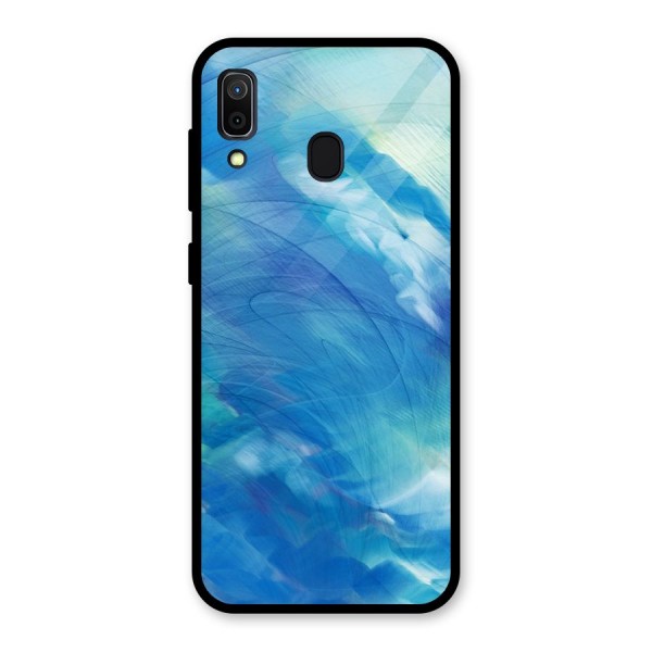 Ocean Mist Glass Back Case for Galaxy A30