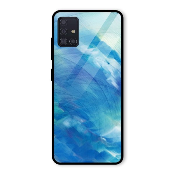 Ocean Mist Glass Back Case for Galaxy A51