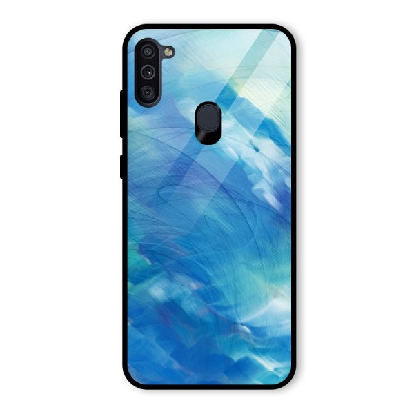 Ocean Mist Glass Back Case for Galaxy M11