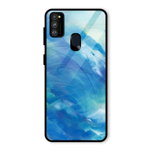 Ocean Mist Glass Back Case for Galaxy M21