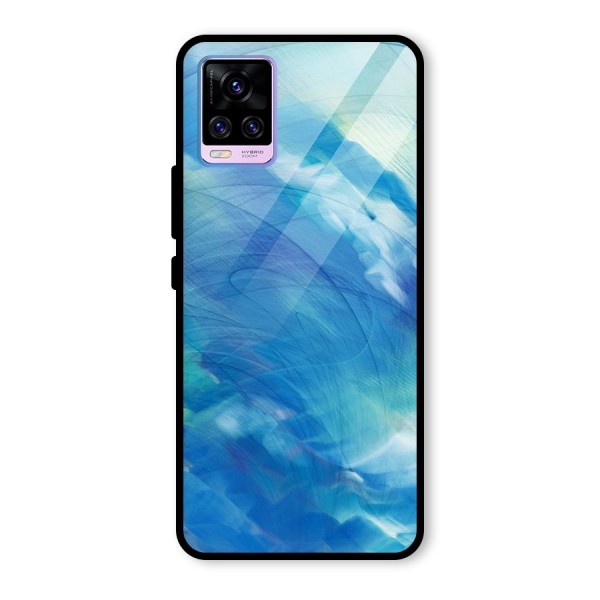 Ocean Mist Glass Back Case for Vivo V20 Pro