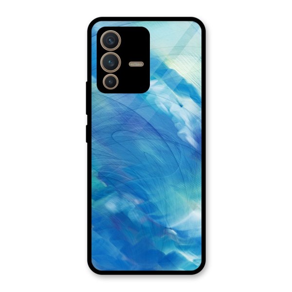 Ocean Mist Glass Back Case for Vivo V23 5G