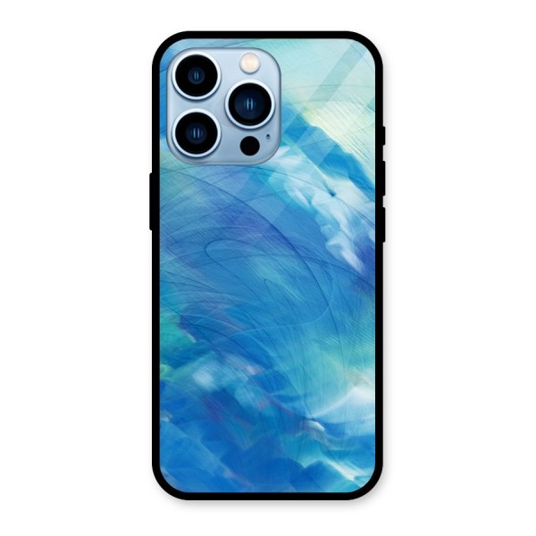 Ocean Mist Glass Back Case for iPhone 13 Pro