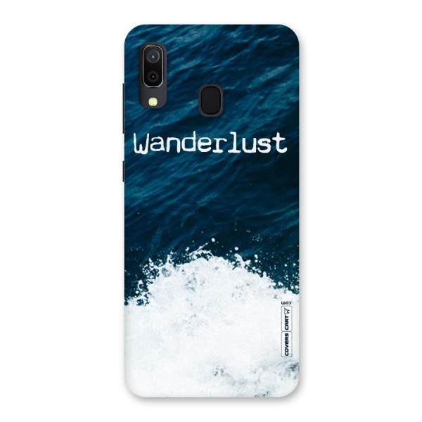 Ocean Wanderlust Back Case for Galaxy A20