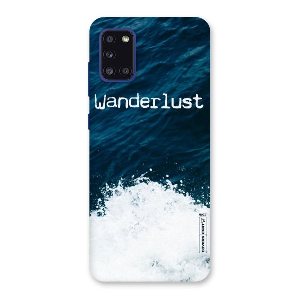 Ocean Wanderlust Back Case for Galaxy A31