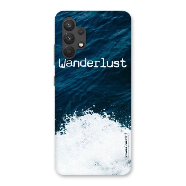 Ocean Wanderlust Back Case for Galaxy A32