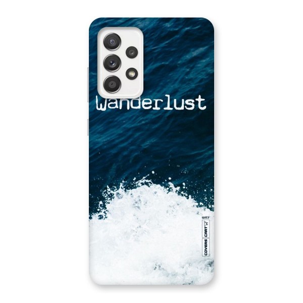 Ocean Wanderlust Back Case for Galaxy A52