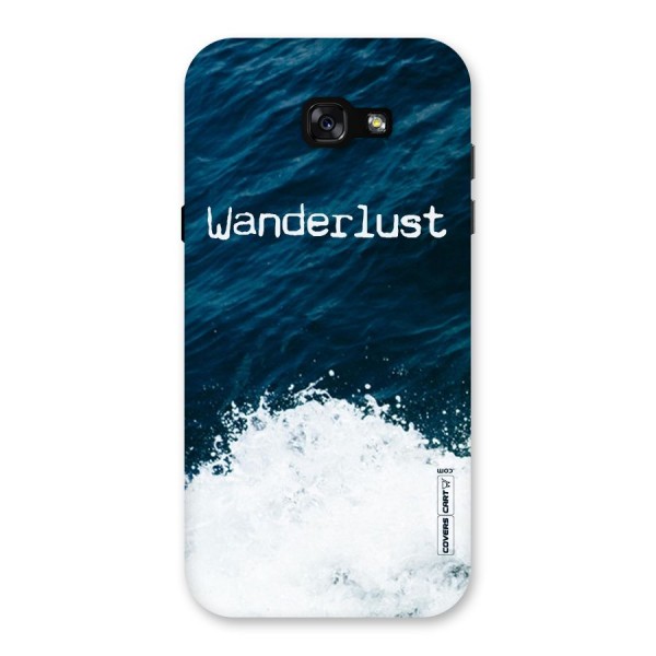 Ocean Wanderlust Back Case for Galaxy A7 (2017)