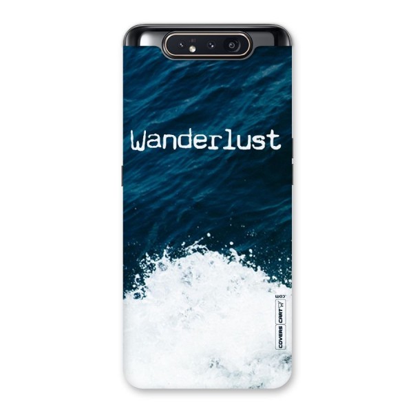 Ocean Wanderlust Back Case for Galaxy A80