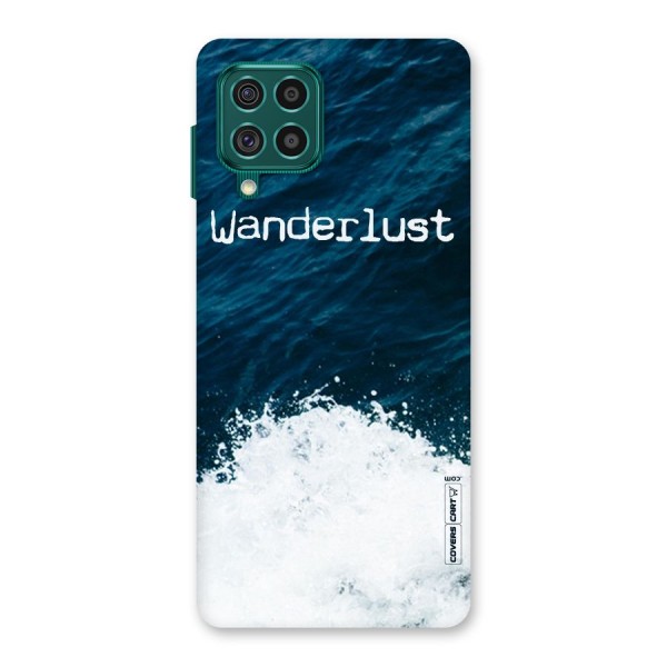 Ocean Wanderlust Back Case for Galaxy F62