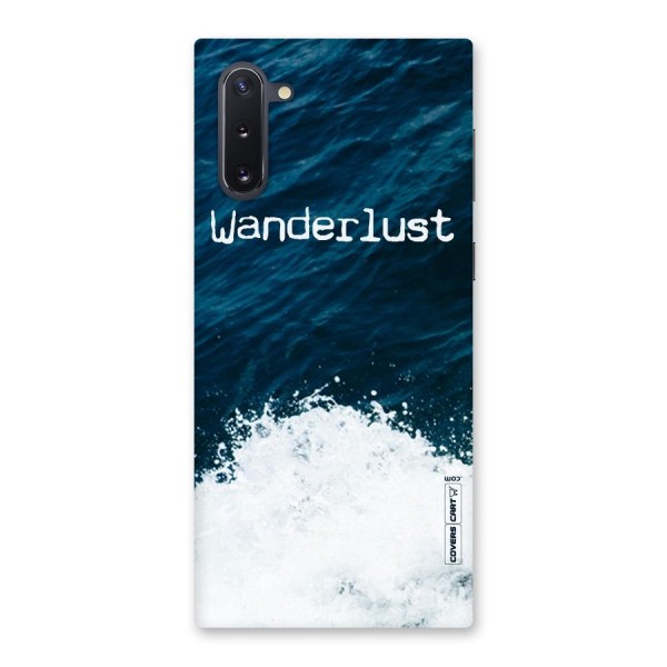 Ocean Wanderlust Back Case for Galaxy Note 10