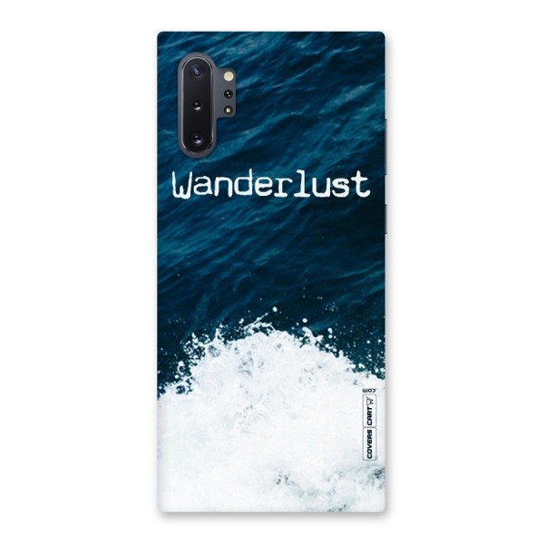 Ocean Wanderlust Back Case for Galaxy Note 10 Plus