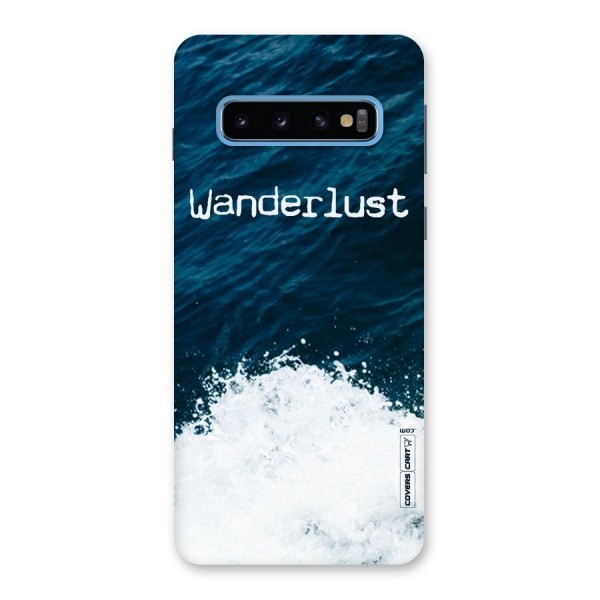 Ocean Wanderlust Back Case for Galaxy S10