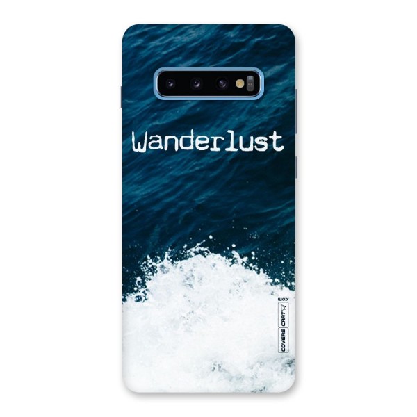 Ocean Wanderlust Back Case for Galaxy S10 Plus