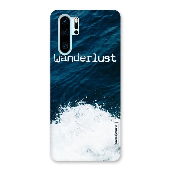 Ocean Wanderlust Back Case for Huawei P30 Pro