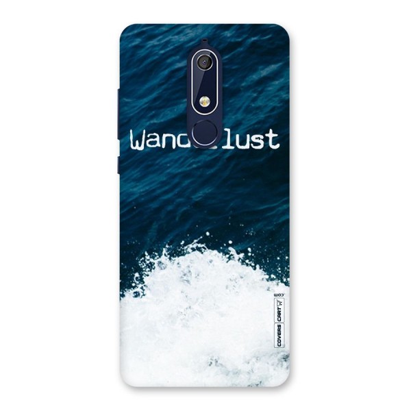 Ocean Wanderlust Back Case for Nokia 5.1