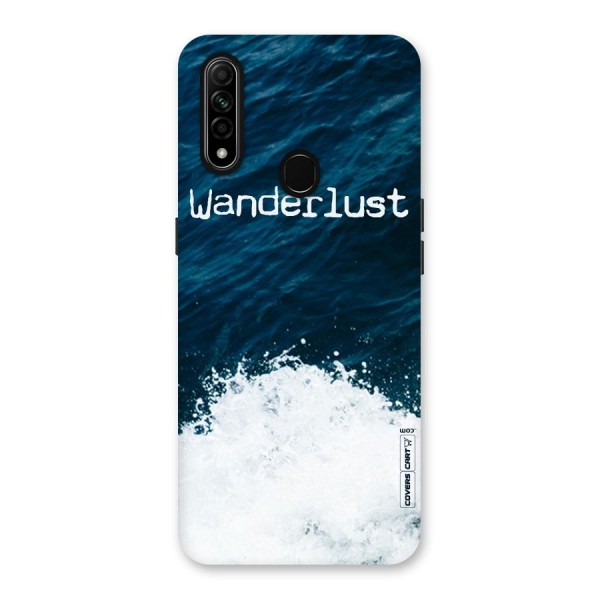 Ocean Wanderlust Back Case for Oppo A31