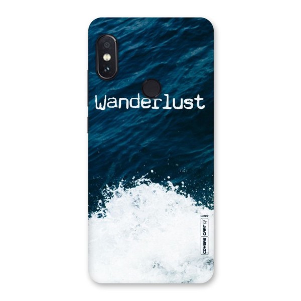 Ocean Wanderlust Back Case for Redmi Note 5 Pro