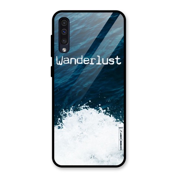 Ocean Wanderlust Glass Back Case for Galaxy A50s