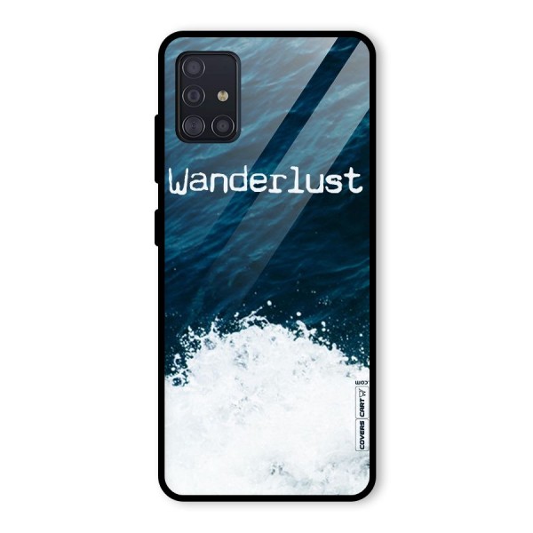 Ocean Wanderlust Glass Back Case for Galaxy A51