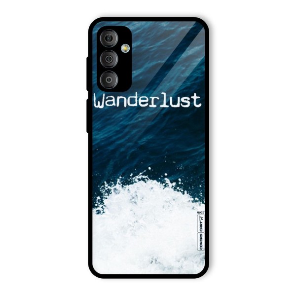 Ocean Wanderlust Glass Back Case for Galaxy F23