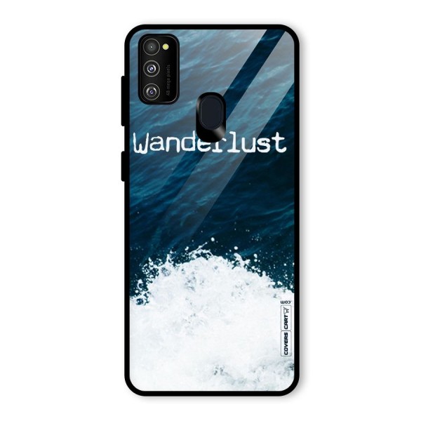 Ocean Wanderlust Glass Back Case for Galaxy M21