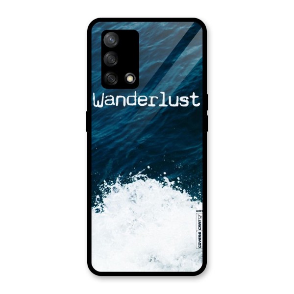 Ocean Wanderlust Glass Back Case for Oppo F19s