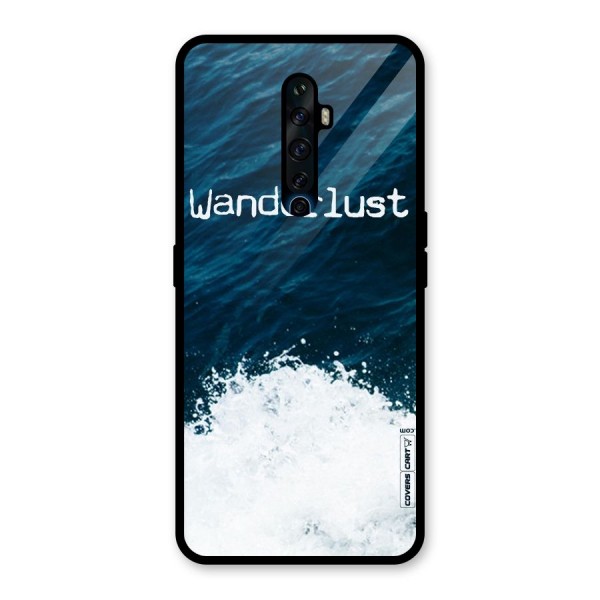 Ocean Wanderlust Glass Back Case for Oppo Reno2 Z