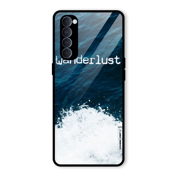 Ocean Wanderlust Glass Back Case for Oppo Reno4 Pro