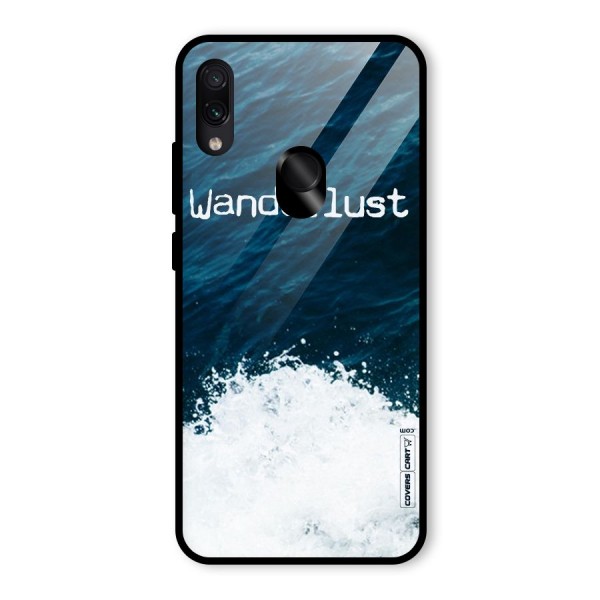 Ocean Wanderlust Glass Back Case for Redmi Note 7