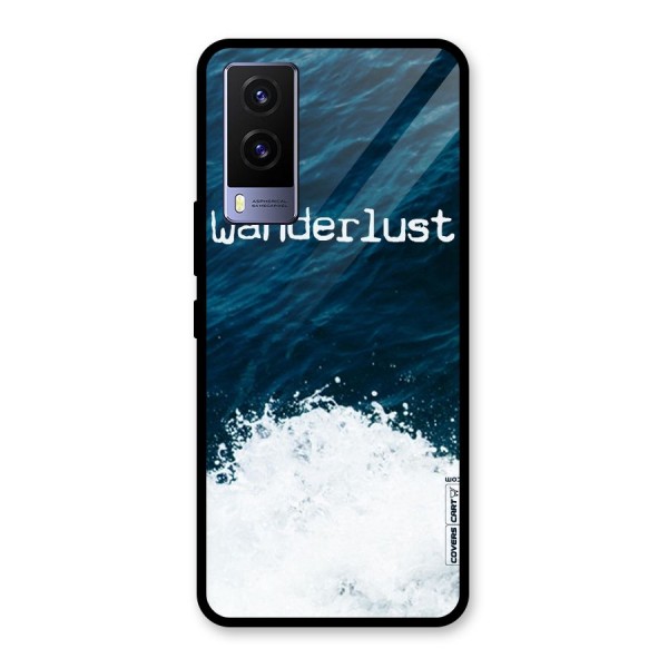 Ocean Wanderlust Glass Back Case for Vivo V21e 5G