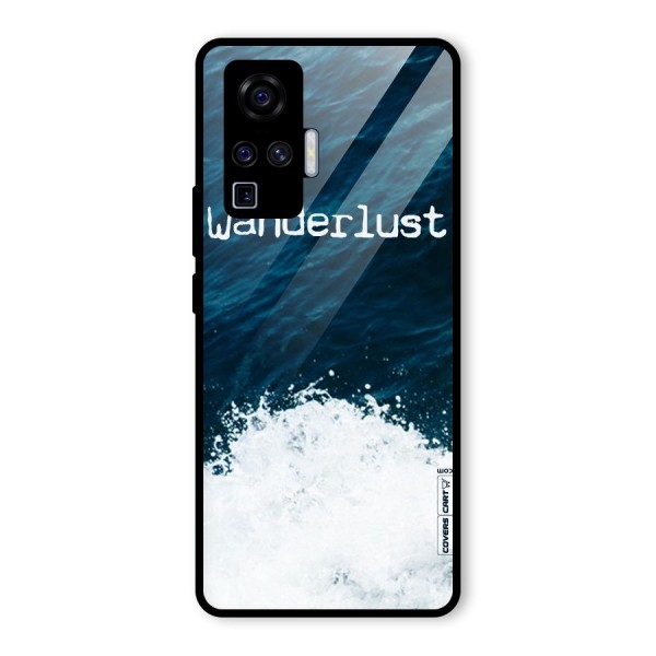 Ocean Wanderlust Glass Back Case for Vivo X50 Pro