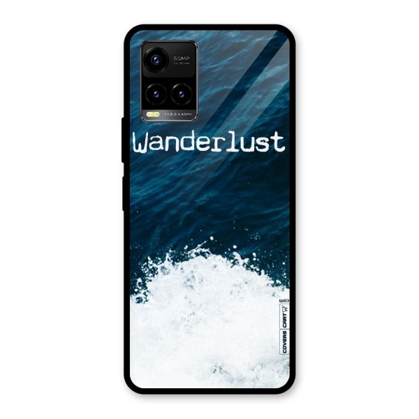 Ocean Wanderlust Glass Back Case for Vivo Y21 2021