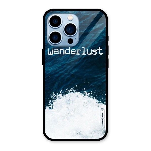 Ocean Wanderlust Glass Back Case for iPhone 13 Pro