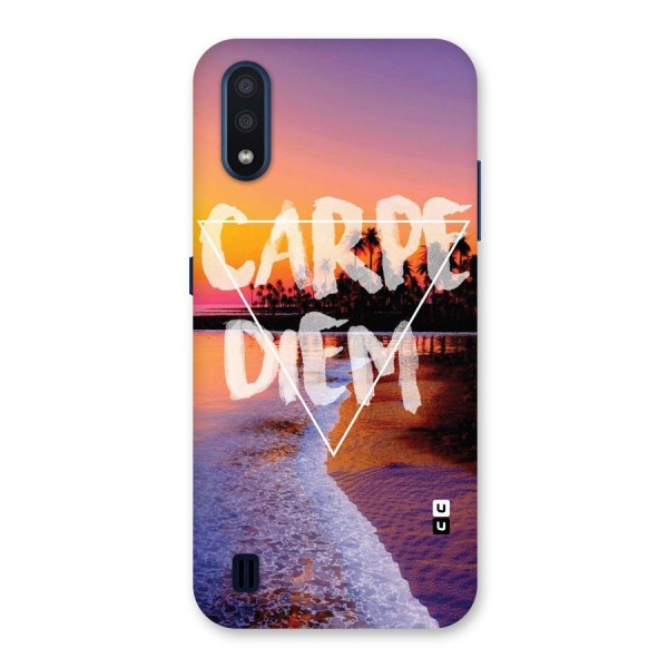 Oceanic Diem Back Case for Galaxy M01