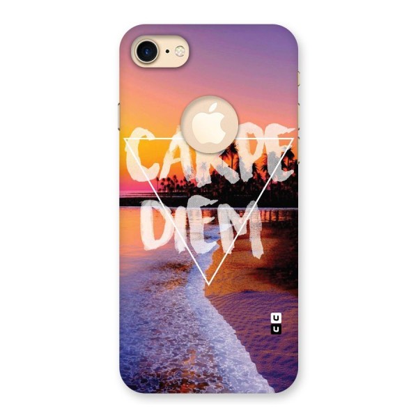 Oceanic Diem Back Case for iPhone 8 Logo Cut