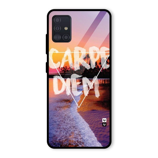 Oceanic Diem Glass Back Case for Galaxy A51