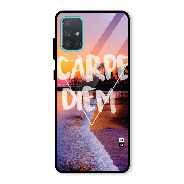 Oceanic Diem Glass Back Case for Galaxy A71