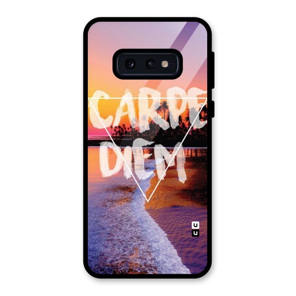 Oceanic Diem Glass Back Case for Galaxy S10e