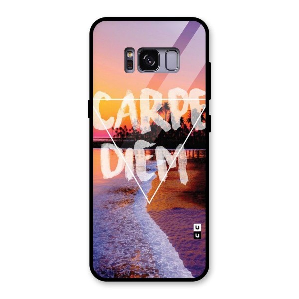 Oceanic Diem Glass Back Case for Galaxy S8