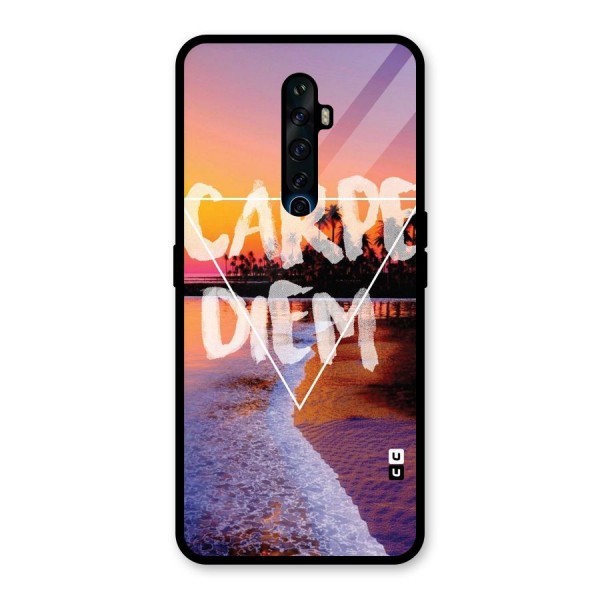 Oceanic Diem Glass Back Case for Oppo Reno2 Z