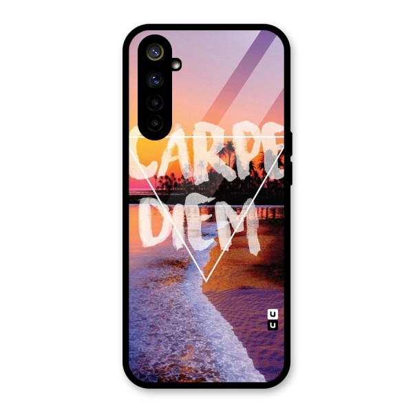 Oceanic Diem Glass Back Case for Realme 6