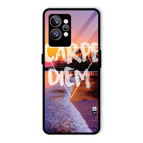 Oceanic Diem Glass Back Case for Realme GT2 Pro