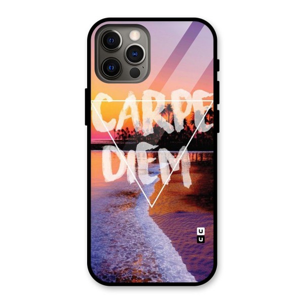 Oceanic Diem Glass Back Case for iPhone 12 Pro