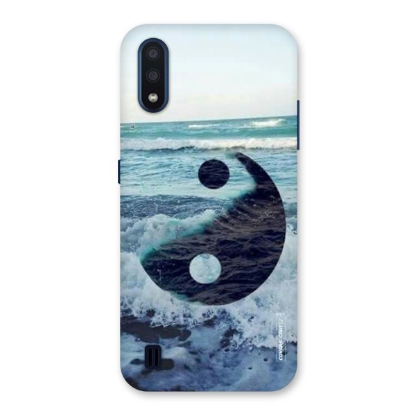 Oceanic Peace Design Back Case for Galaxy M01