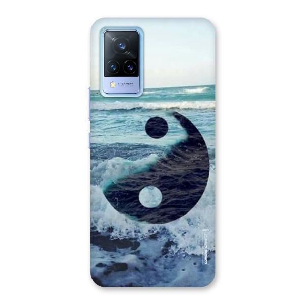 Oceanic Peace Design Back Case for Vivo V21 5G