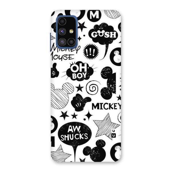 Oh Boy Design Back Case for Galaxy M51