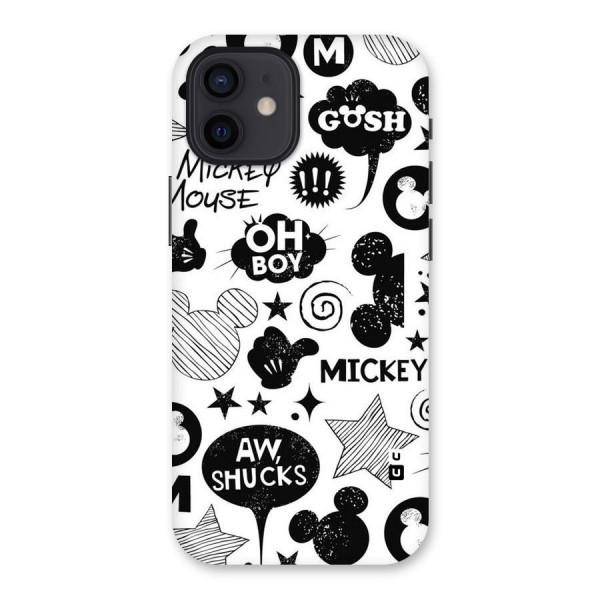 Oh Boy Design Back Case for iPhone 12